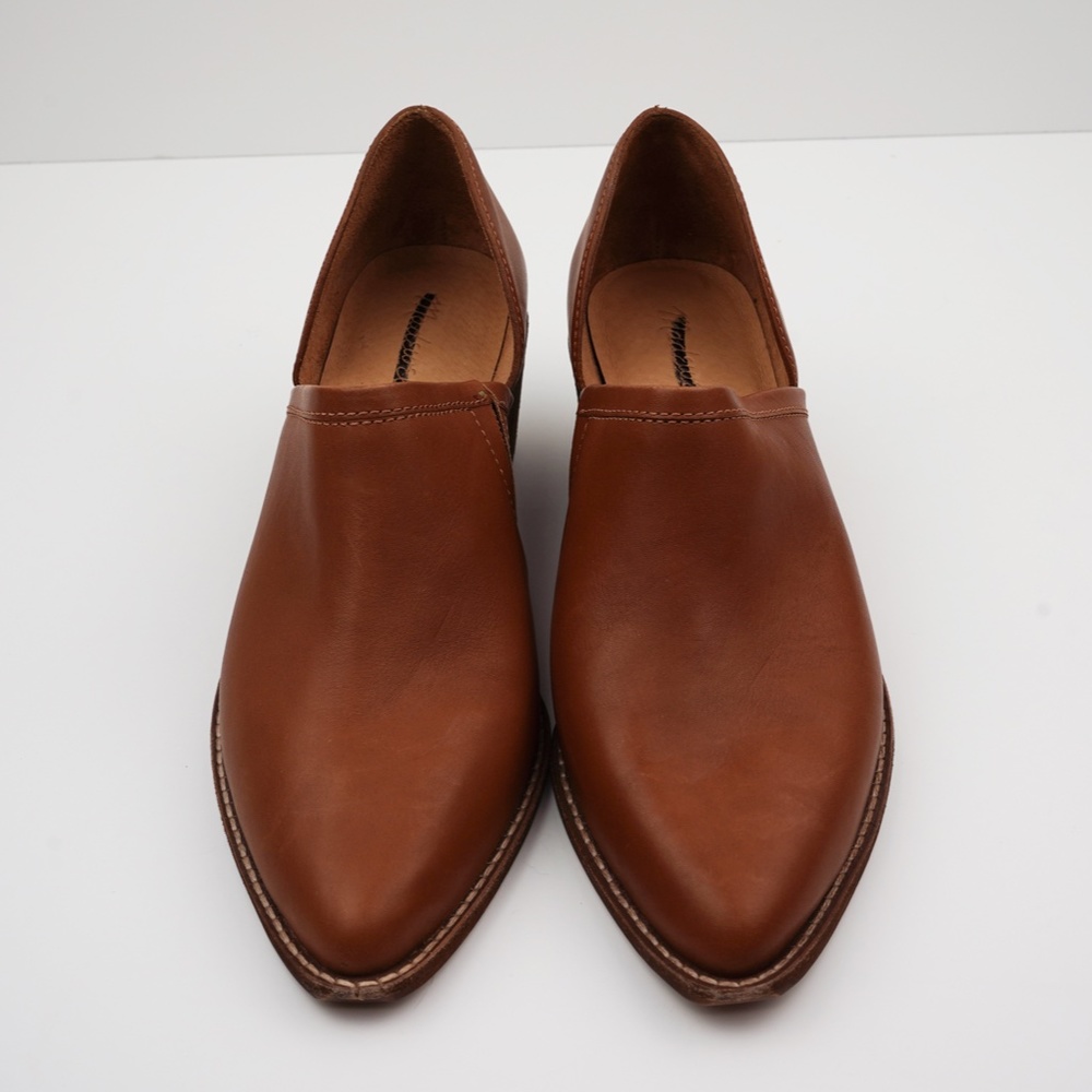 New MADEWELL The Brady Lowcut Bootie in English Saddle Leather - Picture 3 of 6